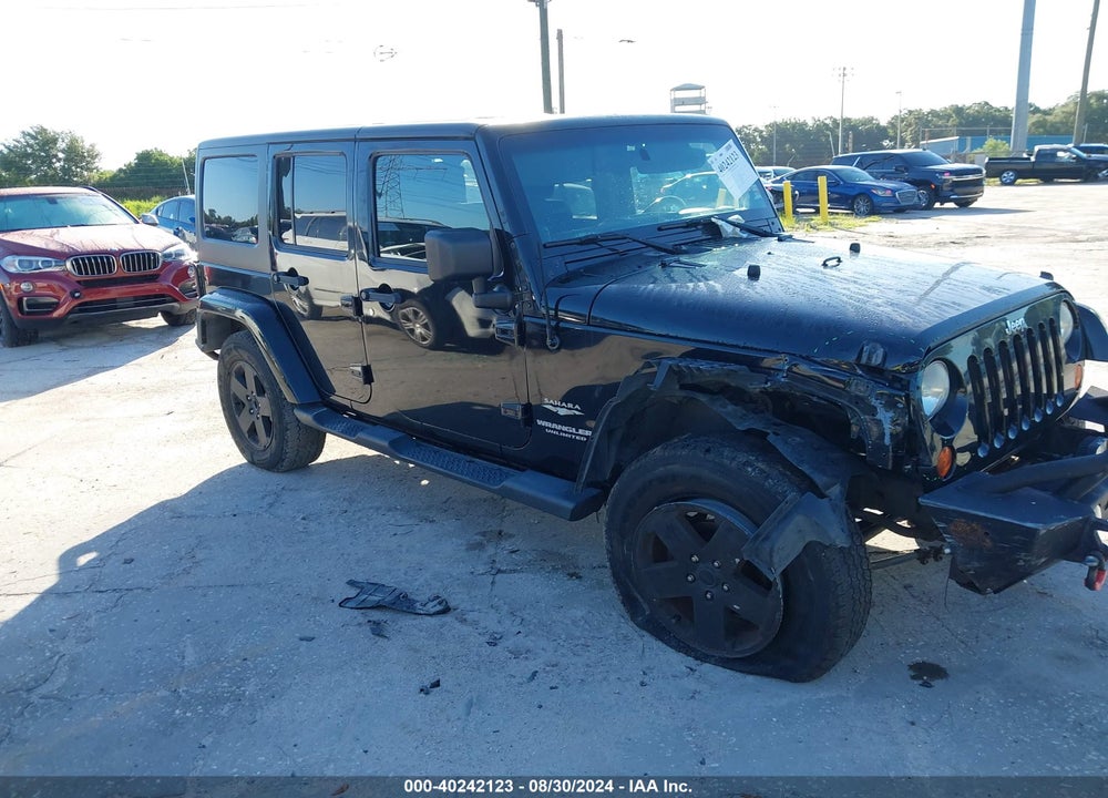 2011 JEEP WRANGLER UNLIMITED SAHARA VIN: 1J4BA5H10BL512594