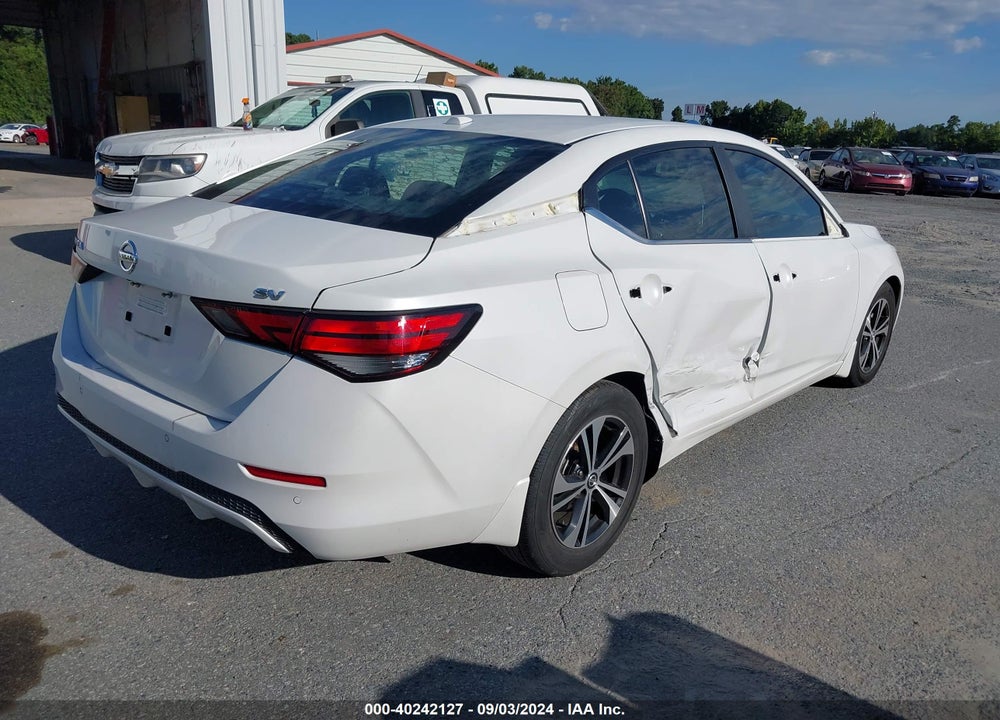 2020 NISSAN SENTRA SV XTRONIC CVT VIN: 3N1AB8CV4LY228858