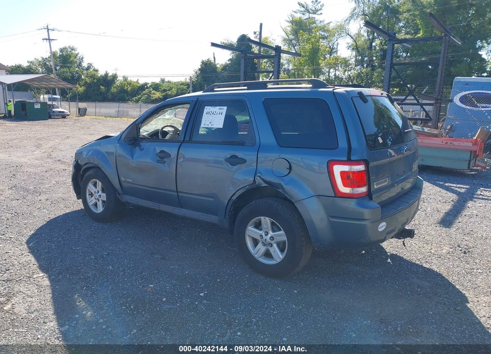 2011 FORD ESCAPE HYBRID VIN: 1FMCU5K39BKA16755