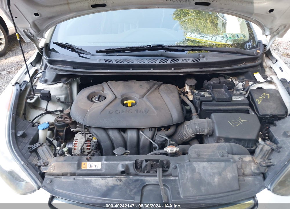 2013 HYUNDAI ELANTRA GLS VIN: 5NPDH4AEXDH275654