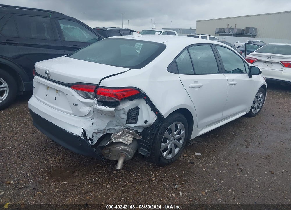 2024 TOYOTA COROLLA LE VIN: 5YFB4MDE4RP090220