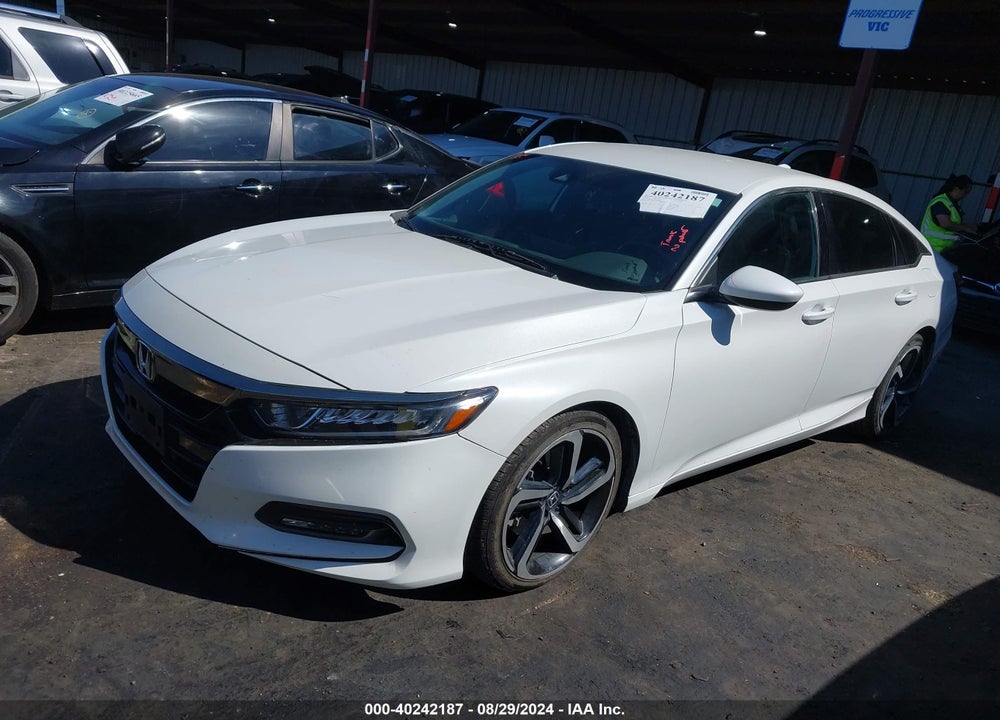 2018 HONDA ACCORD SPORT VIN: 1HGCV1F35JA180952