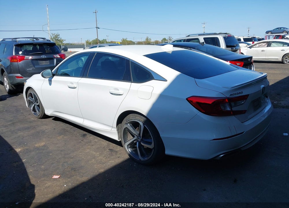 2018 HONDA ACCORD SPORT VIN: 1HGCV1F35JA180952