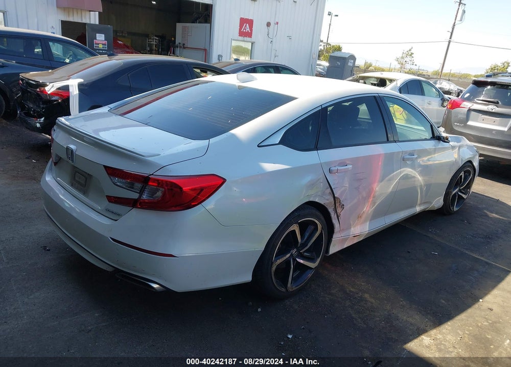2018 HONDA ACCORD SPORT VIN: 1HGCV1F35JA180952