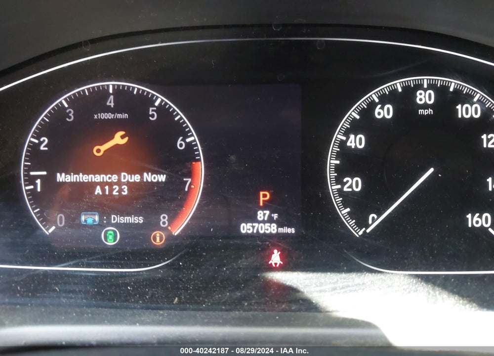 2018 HONDA ACCORD SPORT VIN: 1HGCV1F35JA180952