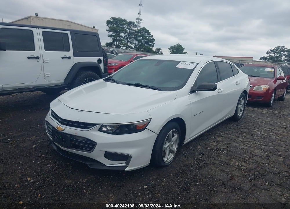 2016 CHEVROLET MALIBU LS VIN: 1G1ZB5STXGF193909