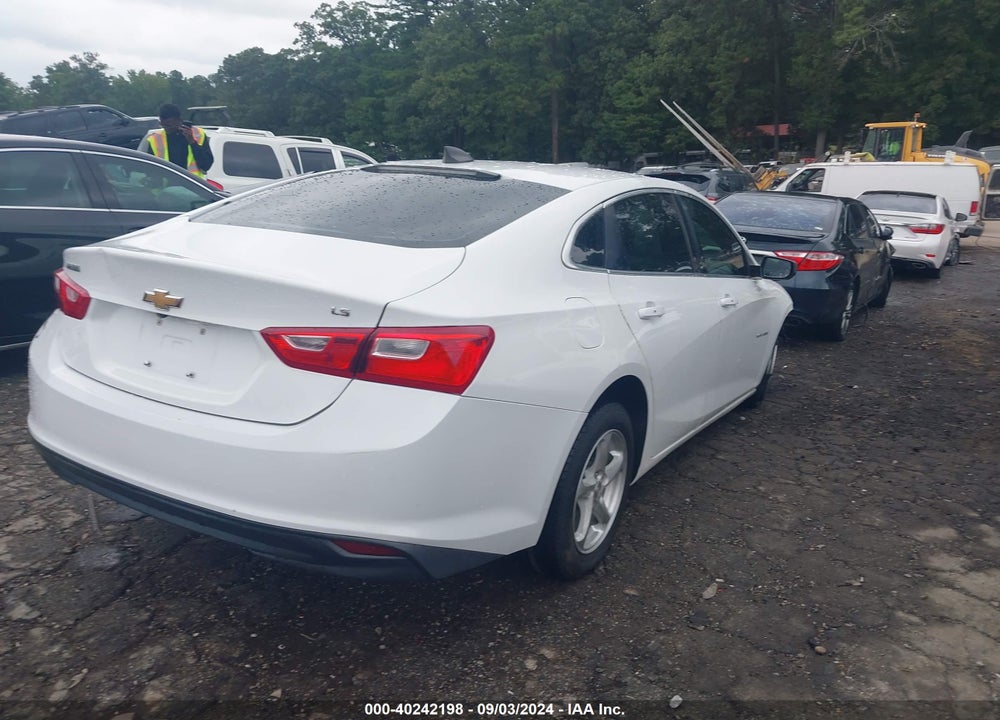 2016 CHEVROLET MALIBU LS VIN: 1G1ZB5STXGF193909