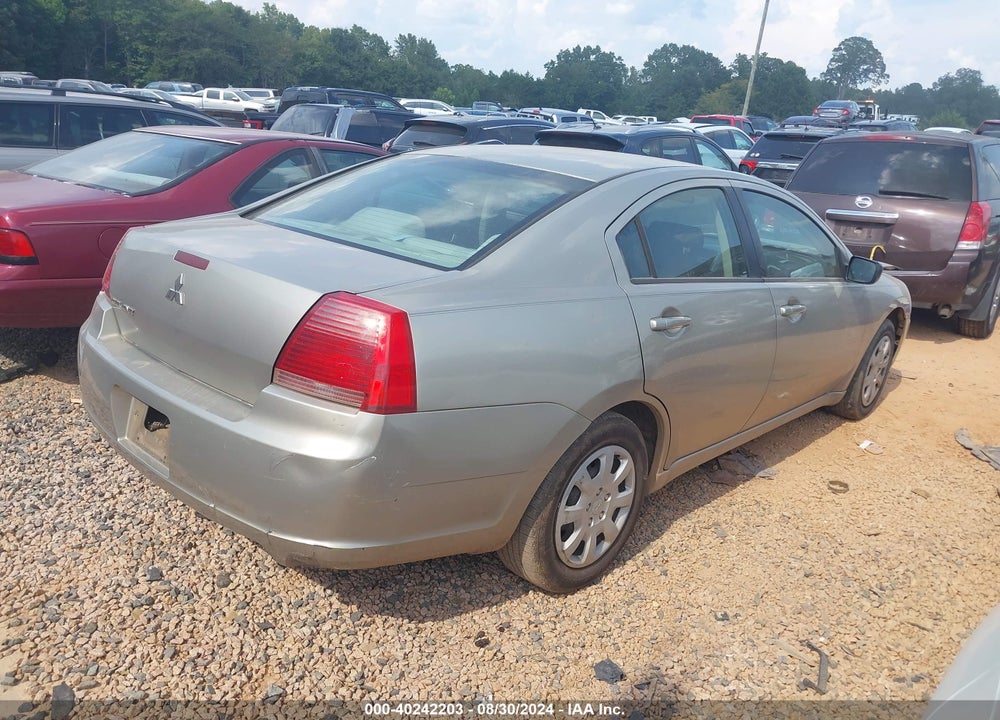 2007 MITSUBISHI GALANT ES/SE VIN: 4A3AB36F67E078109