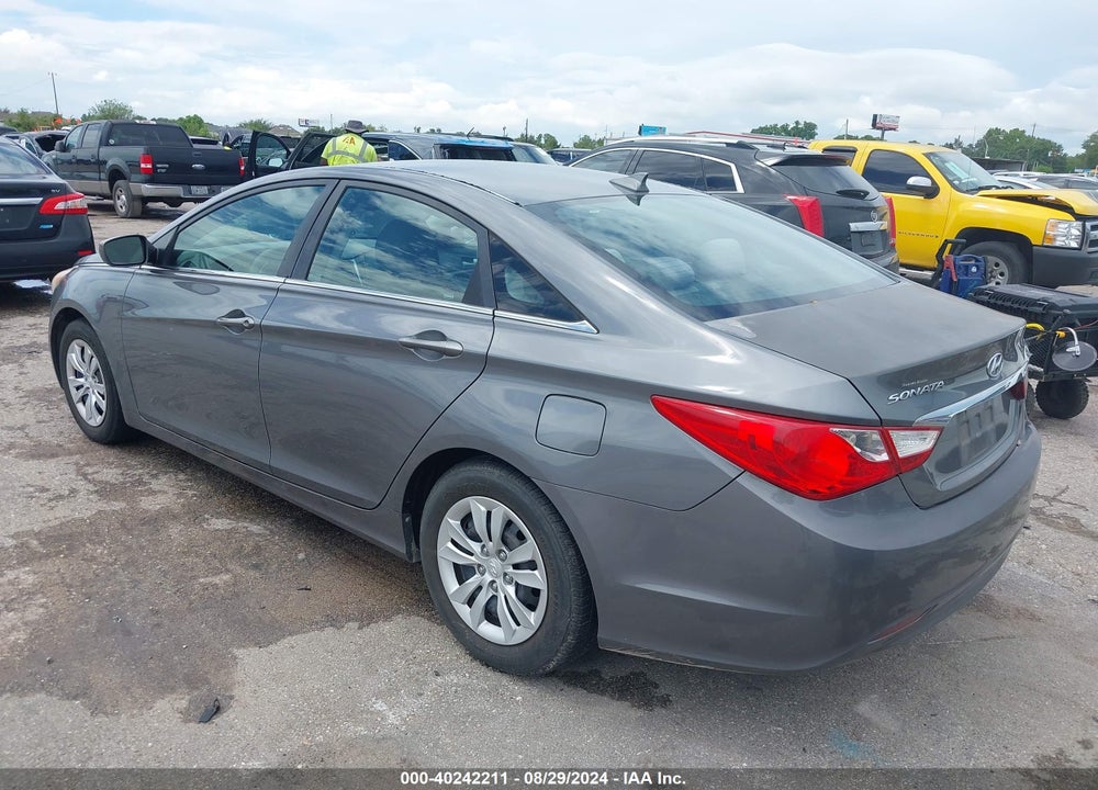 2012 HYUNDAI SONATA GLS VIN: 5NPEB4AC6CH326506
