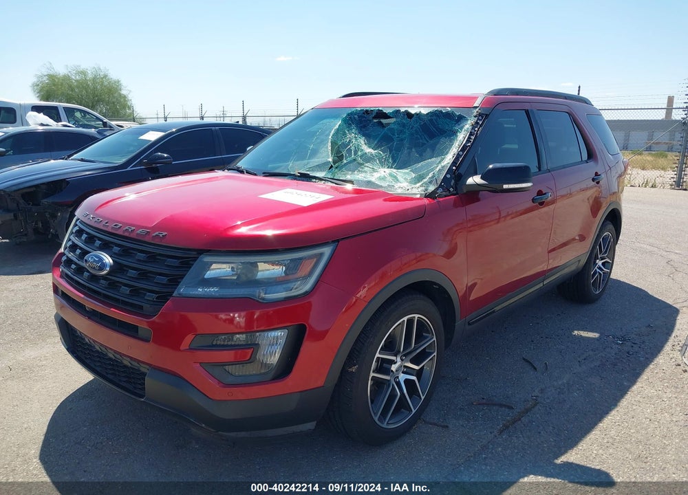 2016 FORD EXPLORER SPORT VIN: 1FM5K8GT9GGA44199