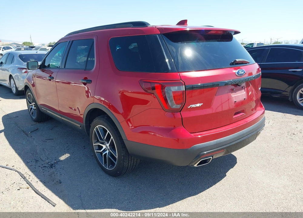 2016 FORD EXPLORER SPORT VIN: 1FM5K8GT9GGA44199