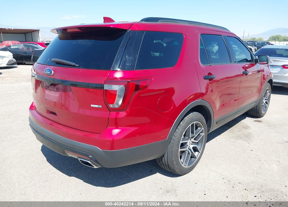 2016 FORD EXPLORER SPORT VIN: 1FM5K8GT9GGA44199