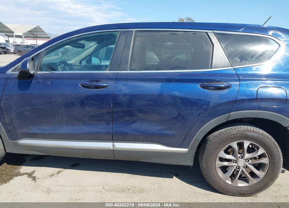 2019 HYUNDAI SANTA FE SE VIN: 5NMS2CAD5KH077097