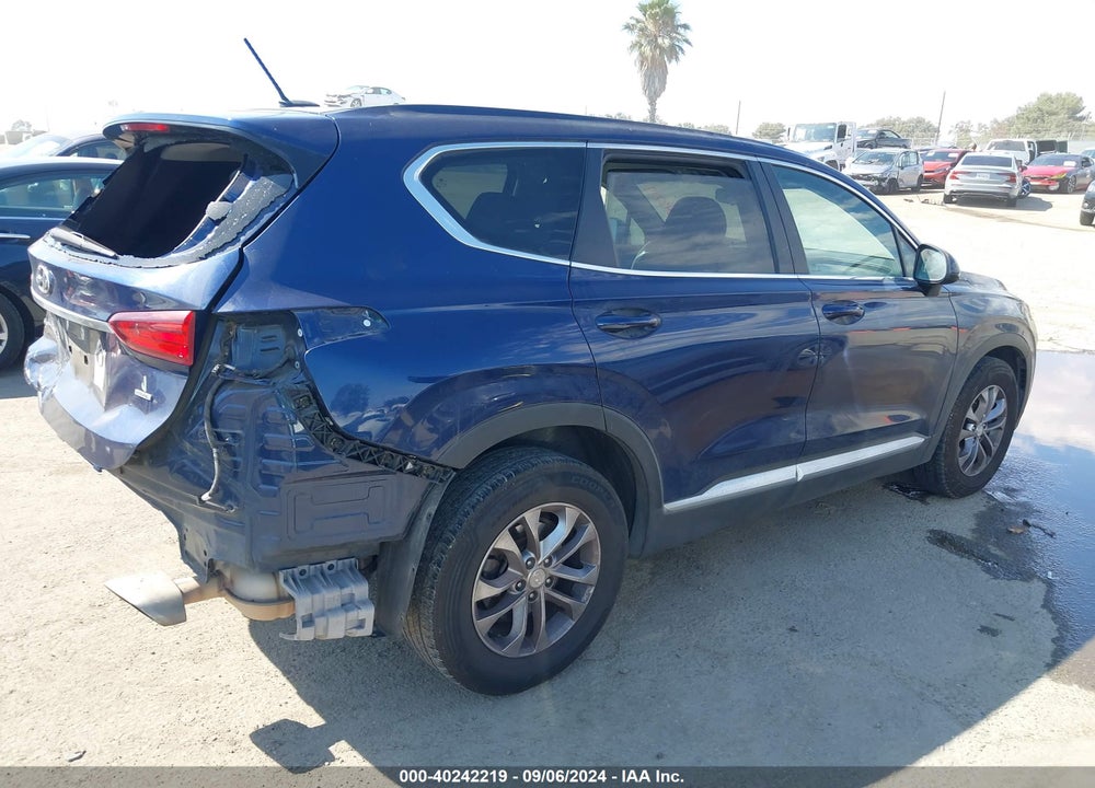 2019 HYUNDAI SANTA FE SE VIN: 5NMS2CAD5KH077097
