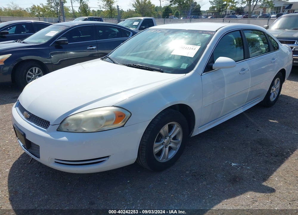 2013 CHEVROLET IMPALA LS VIN: 2G1WF5E33D1254393