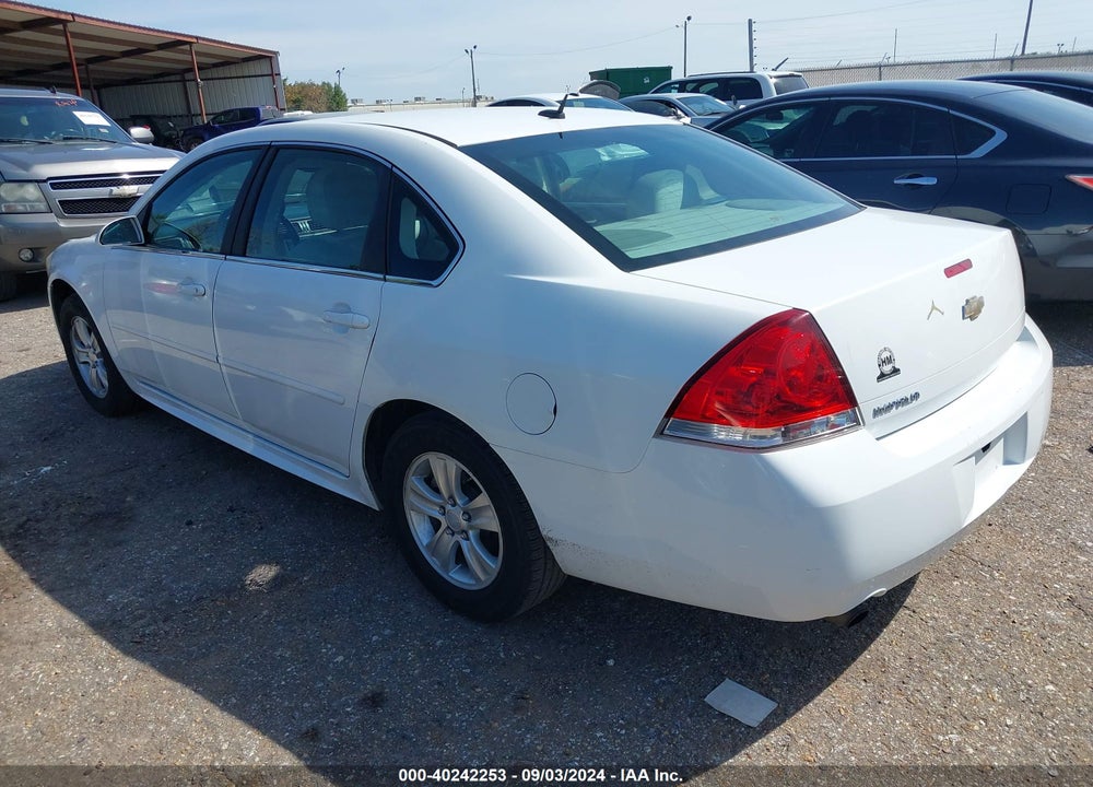 2013 CHEVROLET IMPALA LS VIN: 2G1WF5E33D1254393