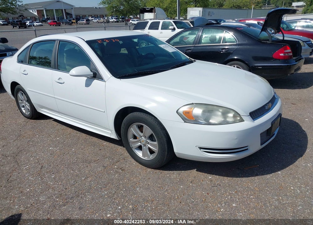 2013 CHEVROLET IMPALA LS VIN: 2G1WF5E33D1254393