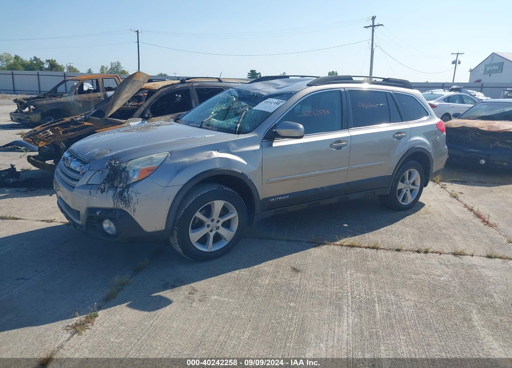 2014 SUBARU OUTBACK 2.5I PREMIUM VIN: 4S4BRCCC2E3219288