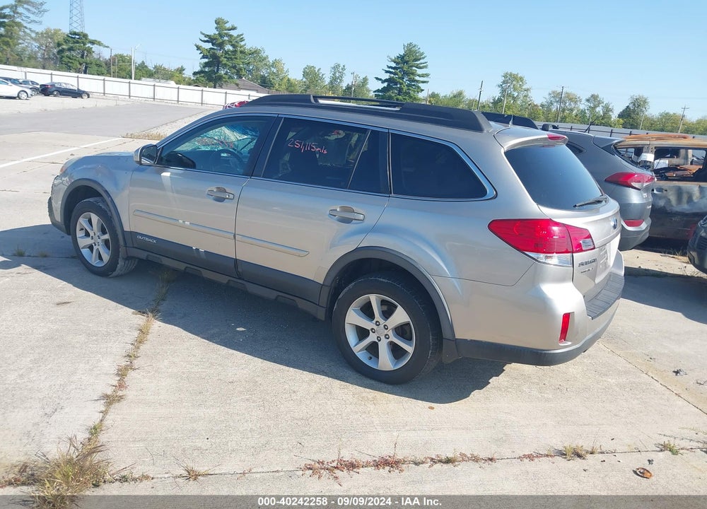 2014 SUBARU OUTBACK 2.5I PREMIUM VIN: 4S4BRCCC2E3219288