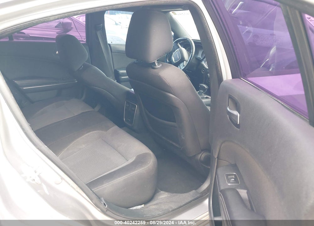 2015 DODGE CHARGER SE VIN: 2C3CDXBG6FH745056