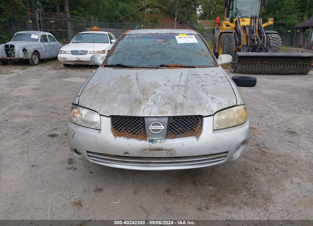 2006 NISSAN SENTRA VIN: 3N1CB51D86L629672