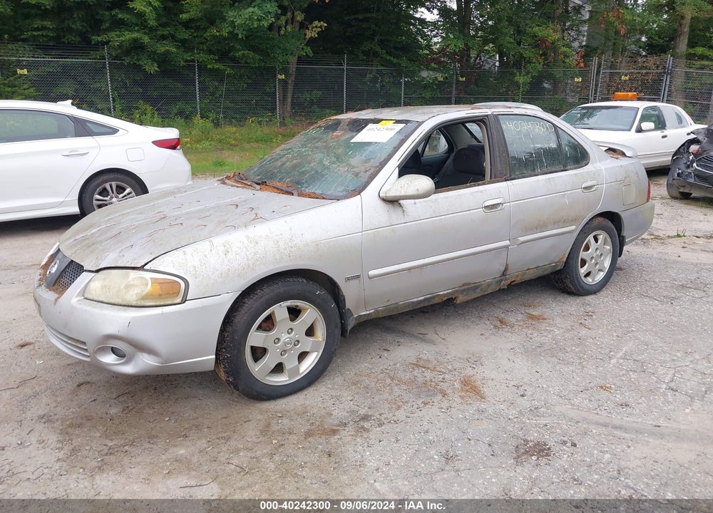 2006 NISSAN SENTRA VIN: 3N1CB51D86L629672