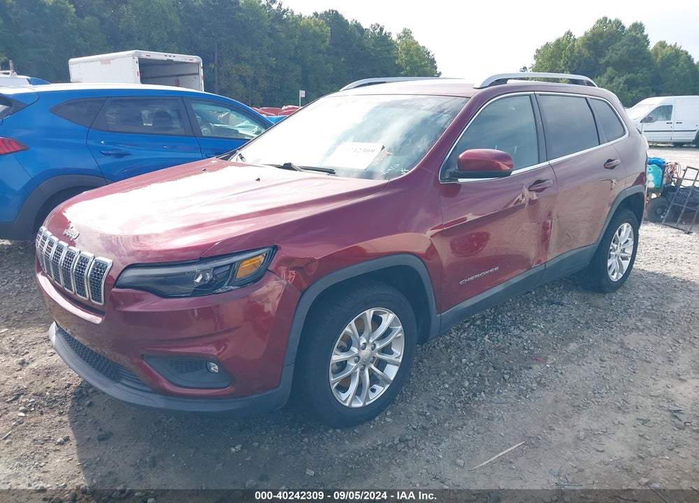 2019 JEEP CHEROKEE LATITUDE FWD VIN: 1C4PJLCB7KD358492