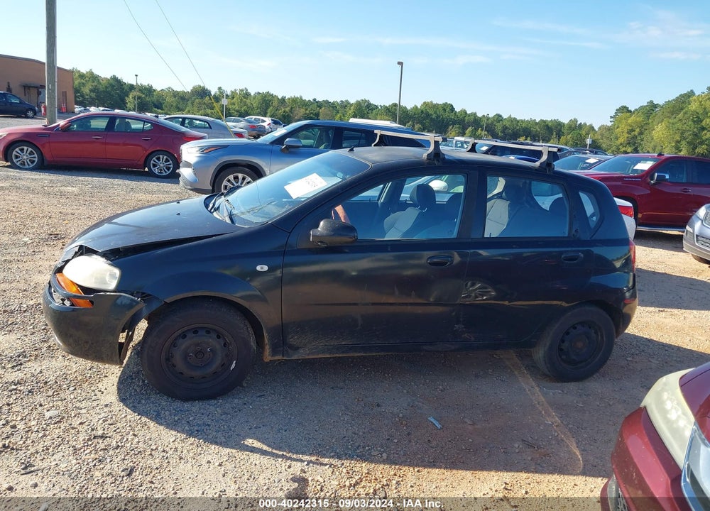 2006 CHEVROLET AVEO SPECIAL VALUE VIN: KL1TD66646B630236