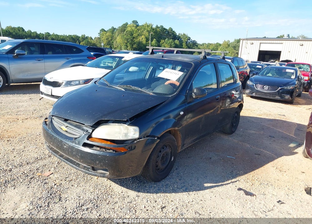 2006 CHEVROLET AVEO SPECIAL VALUE VIN: KL1TD66646B630236