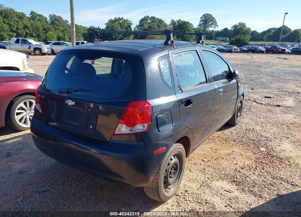 2006 CHEVROLET AVEO SPECIAL VALUE VIN: KL1TD66646B630236