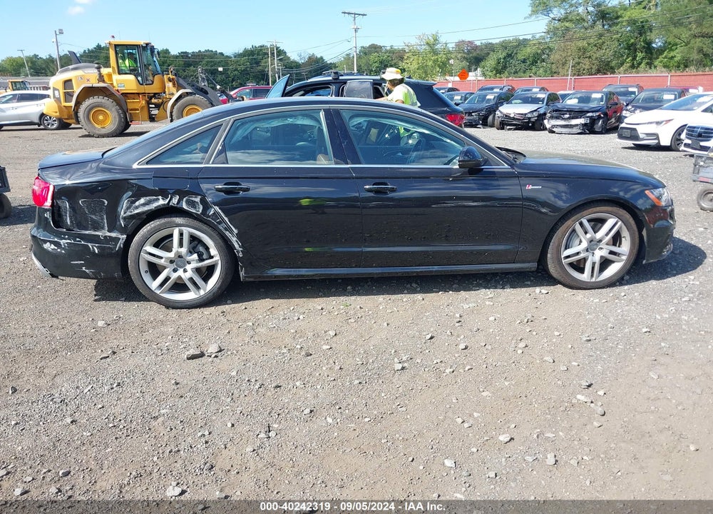 2015 AUDI A6 3.0T PREMIUM PLUS VIN: WAUFGAFC1FN030856