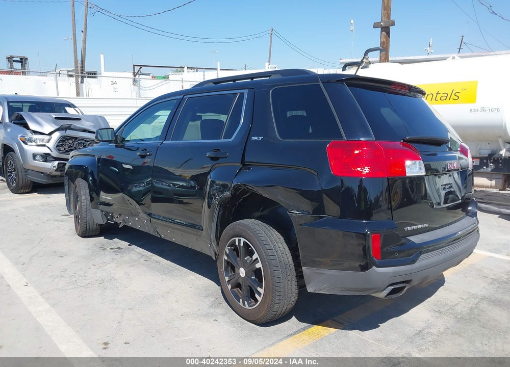 2017 GMC TERRAIN SLT VIN: 2GKFLPE34H6211335