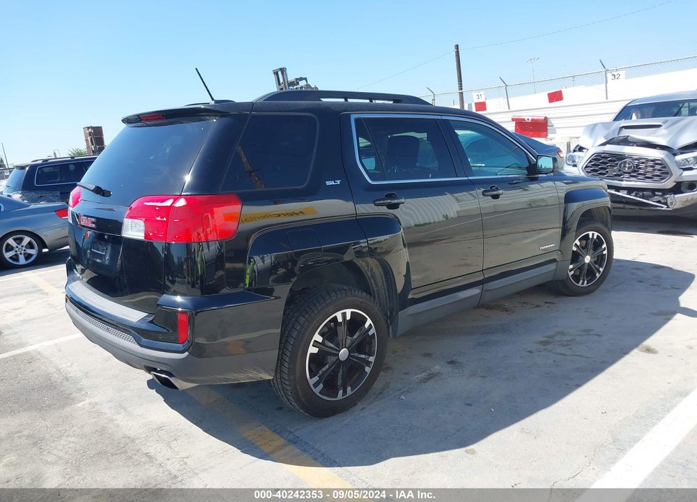 2017 GMC TERRAIN SLT VIN: 2GKFLPE34H6211335