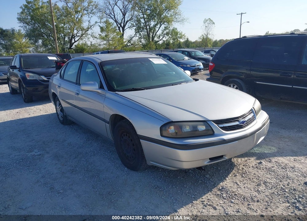 2002 CHEVROLET IMPALA VIN: 2G1WF55EX29101946