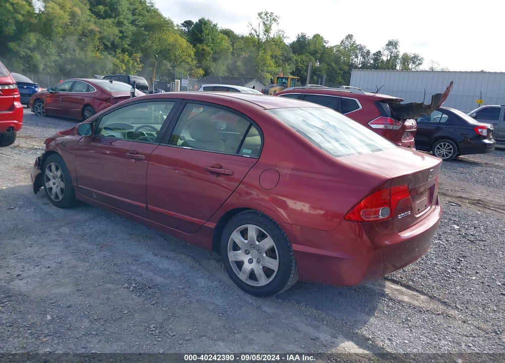 2007 HONDA CIVIC LX VIN: 1HGFA16527L013553