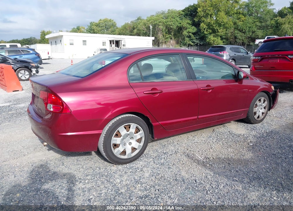 2007 HONDA CIVIC LX VIN: 1HGFA16527L013553