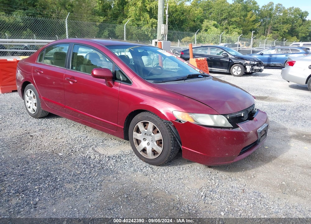2007 HONDA CIVIC LX VIN: 1HGFA16527L013553
