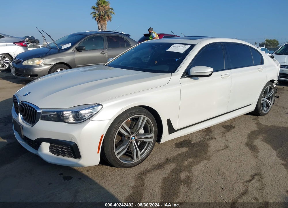 2019 BMW 740I VIN: WBA7E2C57KB454186