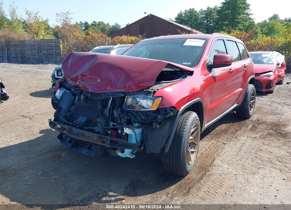 2014 JEEP GRAND CHEROKEE LAREDO VIN: 1C4RJFAG4EC392196