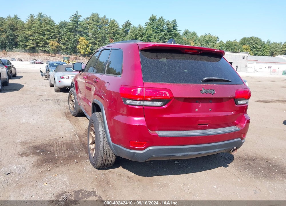 2014 JEEP GRAND CHEROKEE LAREDO VIN: 1C4RJFAG4EC392196