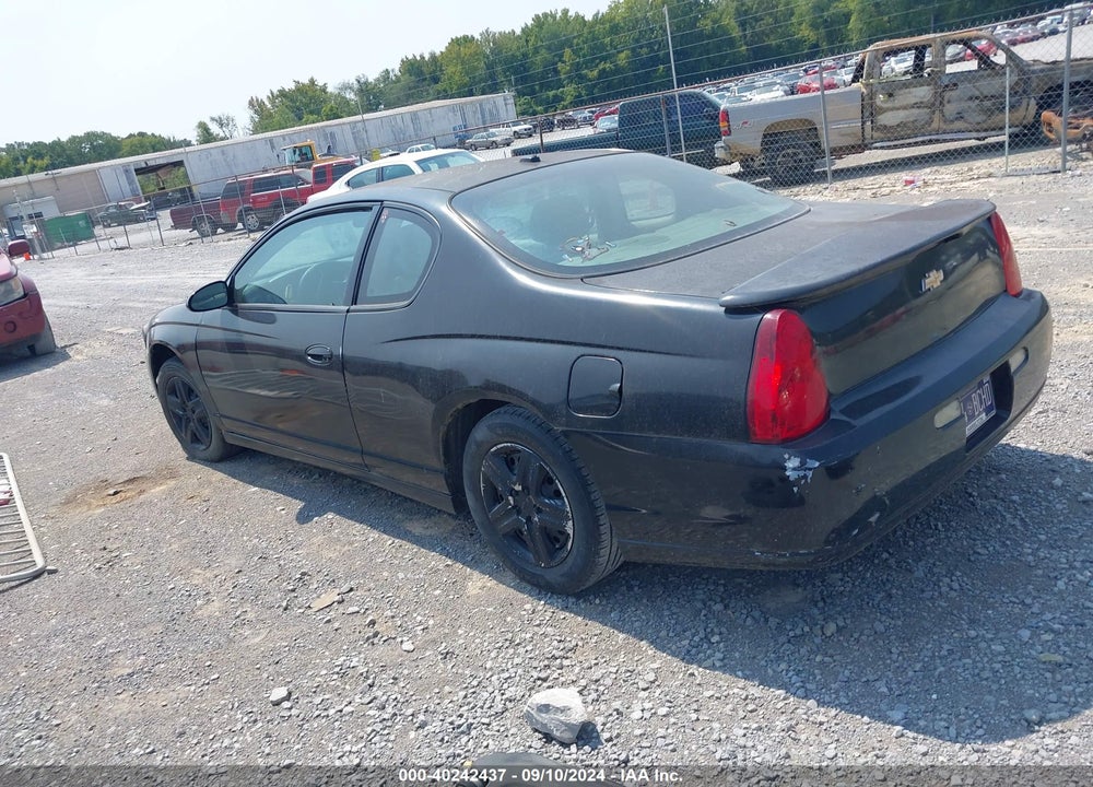 2006 CHEVROLET MONTE CARLO LS VIN: 2G1WJ15K769232030