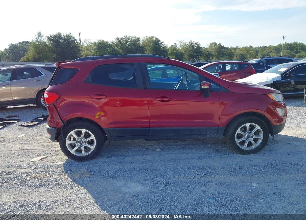 2018 FORD ECOSPORT SE VIN: MAJ6P1UL8JC249832