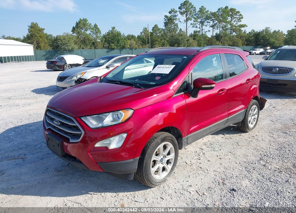 2018 FORD ECOSPORT SE VIN: MAJ6P1UL8JC249832