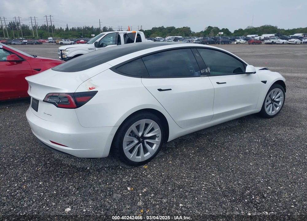 2021 TESLA MODEL 3 LONG RANGE DUAL MOTOR ALL-WHEEL DRIVE VIN: 5YJ3E1EB9MF034251