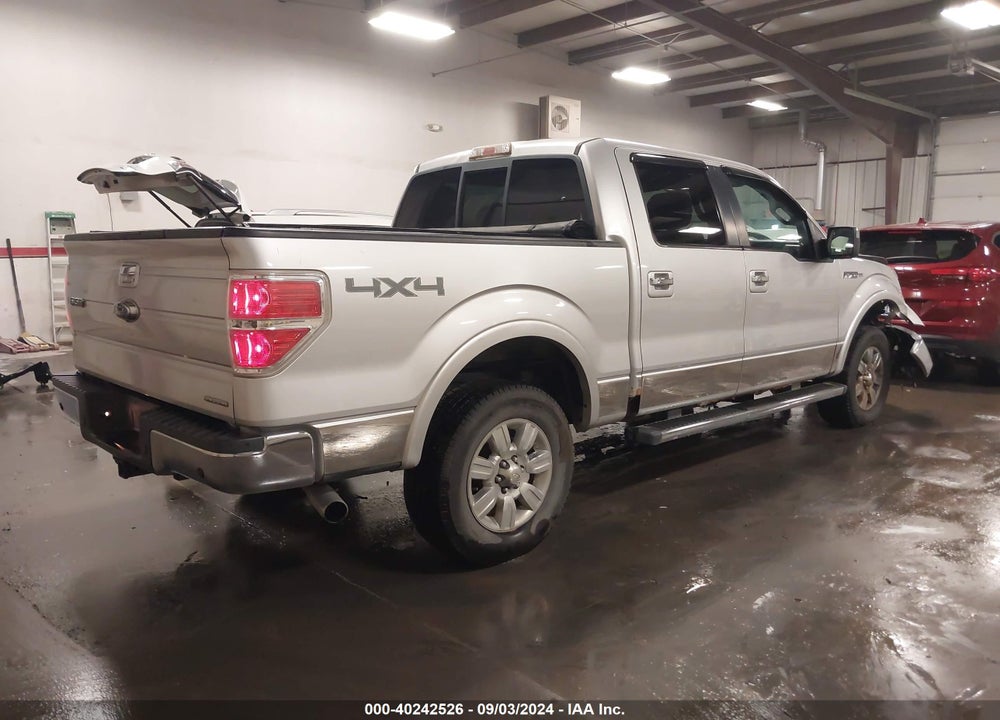 2011 FORD F-150 LARIAT VIN: 1FTFW1EF9BFA50360