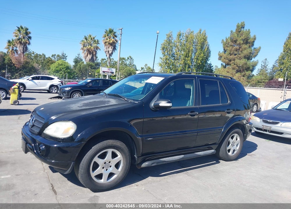 2002 MERCEDES-BENZ ML 320 VIN: 4JGAB54E92A332206