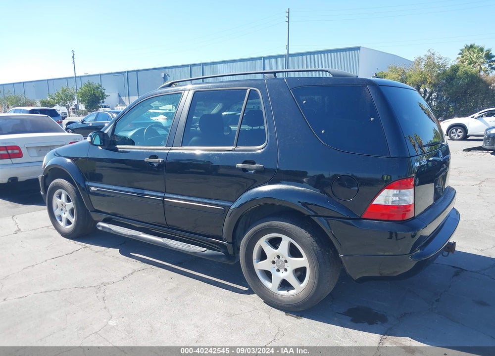 2002 MERCEDES-BENZ ML 320 VIN: 4JGAB54E92A332206