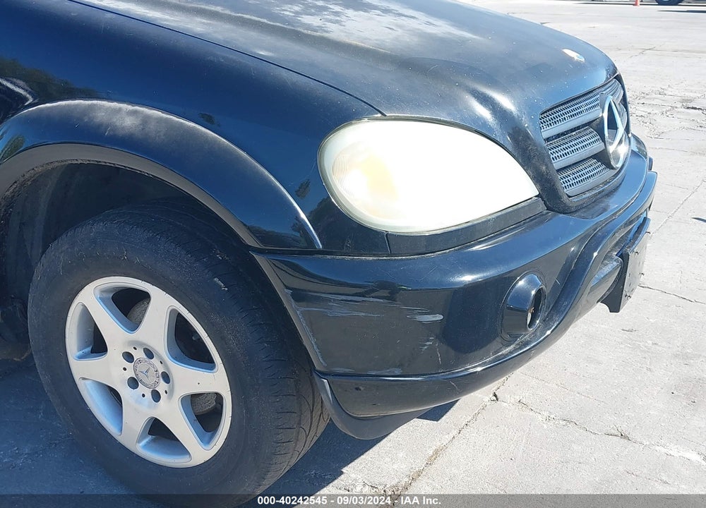 2002 MERCEDES-BENZ ML 320 VIN: 4JGAB54E92A332206