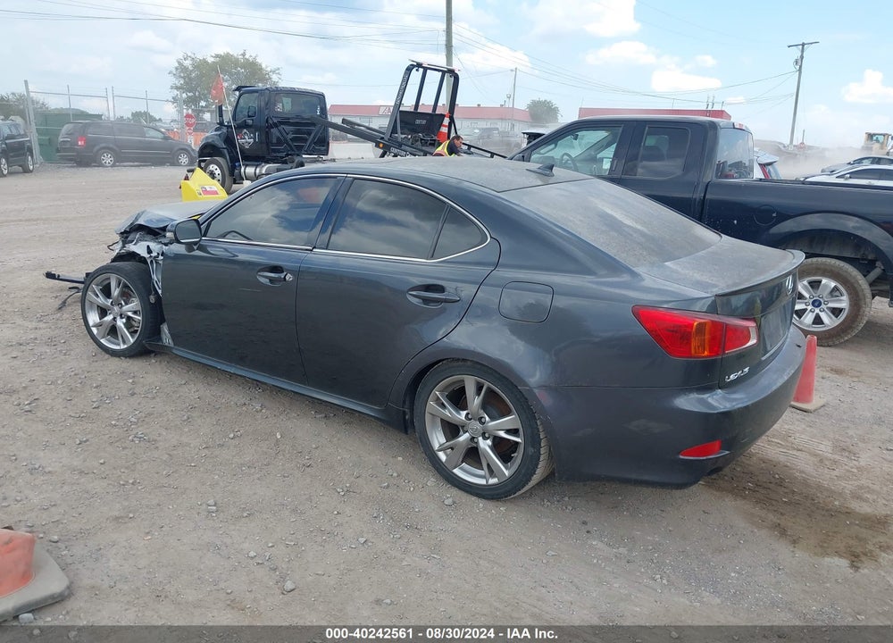 2009 LEXUS IS 250 VIN: JTHBK262792089749