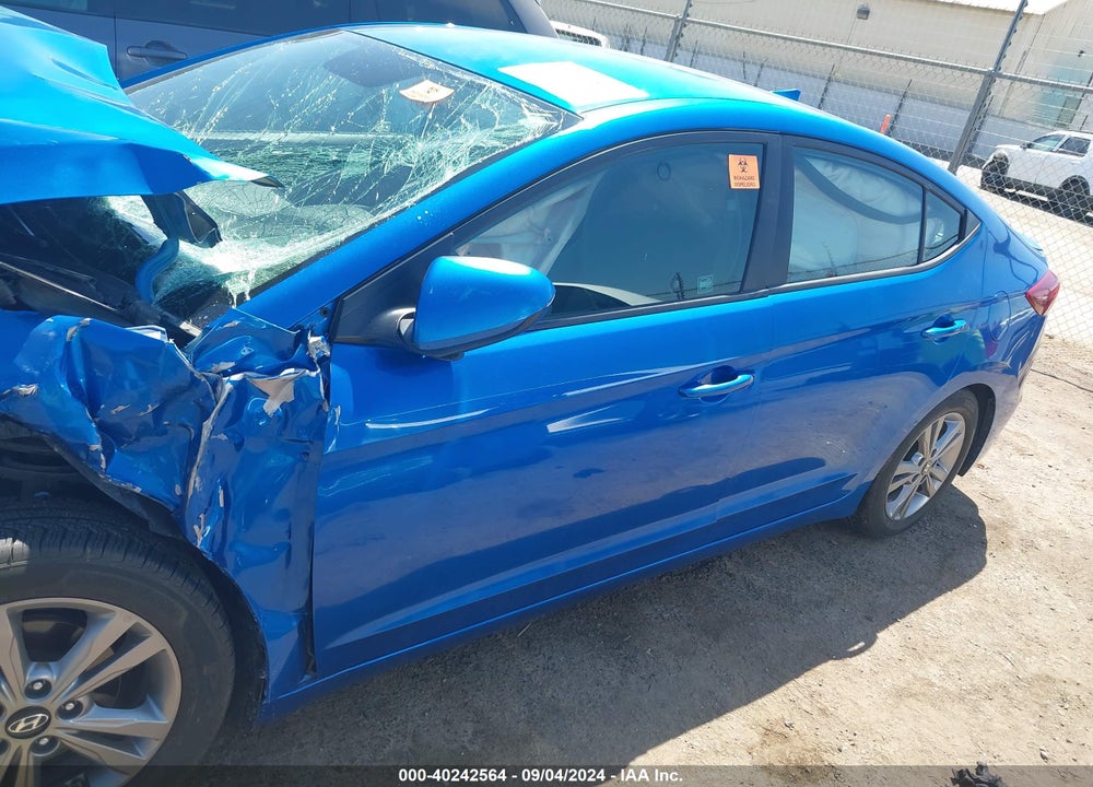 2017 HYUNDAI ELANTRA SE VIN: KMHD84LF0HU271917